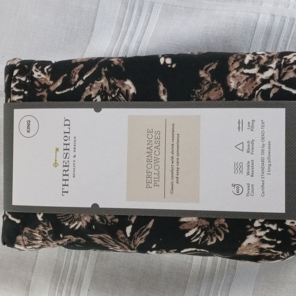 Threshold Bedding King Pillow Case Poshmark